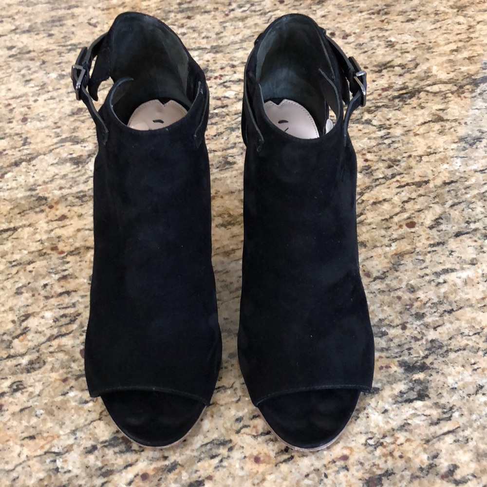 Via Spiga black open toe ankle Boot